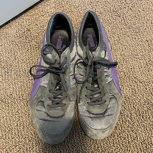 Puma Tennis Shoes - Purple and Grey - Size 11